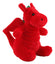 Large Soft Welsh Dragon